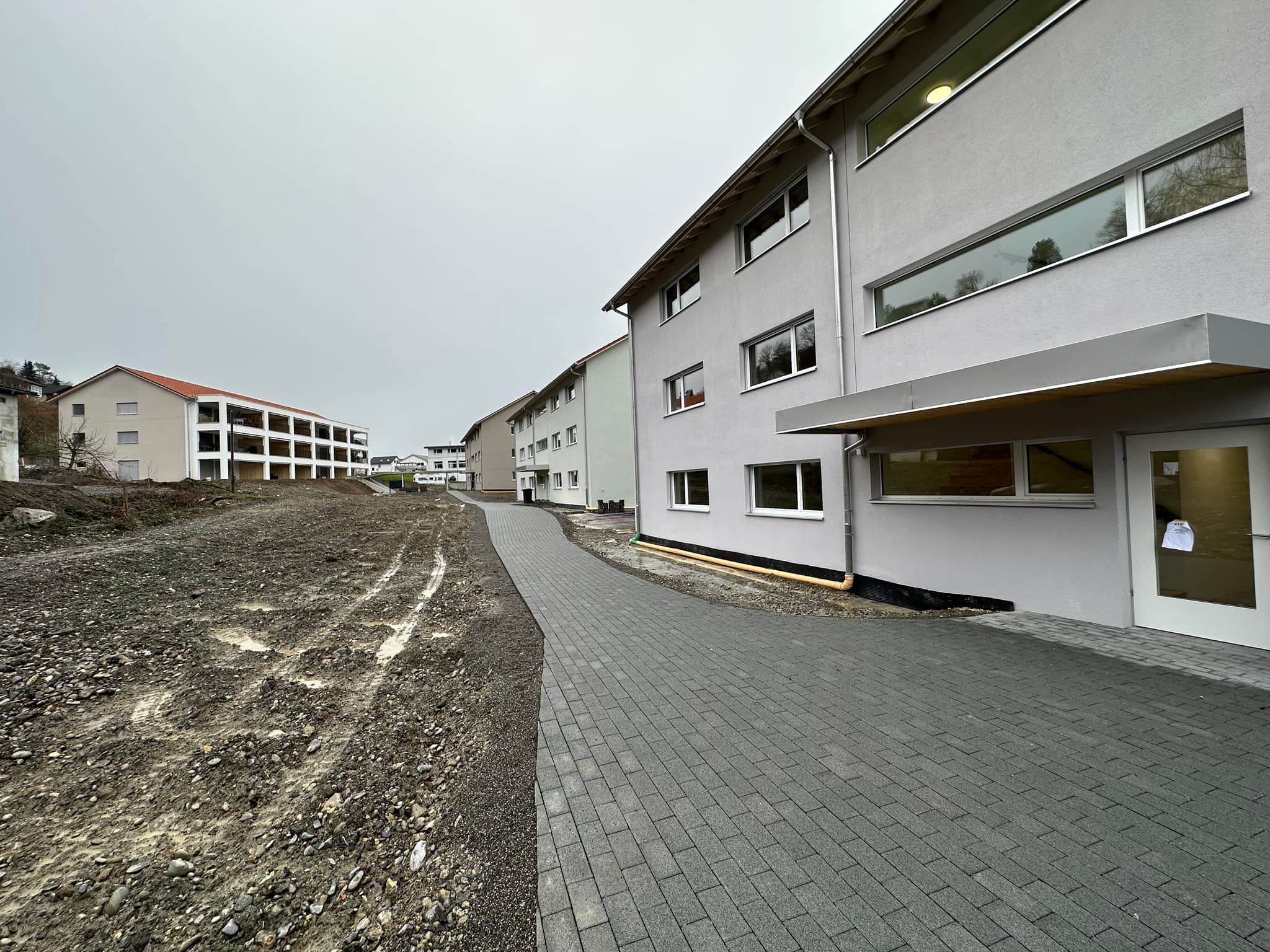 Neu erstellte Mehrfamilienhäuser in Egliswil – Projekt der Beri Bau AG